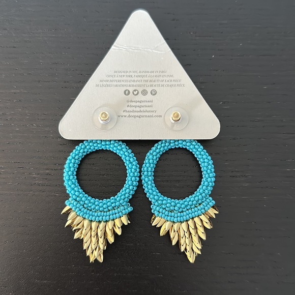 NWT Deepa Gurnani Earrings - Picture 3 of 3